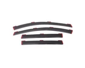 AVS Ventvisor In-Channel Front & Rear Window Deflectors 4pc Smoke Ford Escape 2013-2018