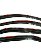 AVS Ventvisor In-Channel Front & Rear Window Deflectors 4pc Smoke Toyota Avalon 2013-2018                                     - 194426 - Image 16