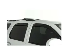 AVS Ventvisor In-Channel Front & Rear Window Deflectors 4pc Smoke Chevrolet Tahoe 2007-2014