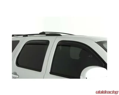 AVS Ventvisor In-Channel Front & Rear Window Deflectors 4pc Smoke Chevrolet Tahoe 2007-2014 - 194514