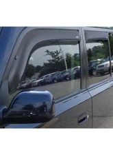 AVS Ventvisor In-Channel Front & Rear Window Deflectors 4pc Smoke Scion XB 2004-2006                                     - 194527 - Image 16