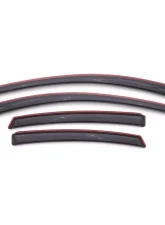 AVS Ventvisor In-Channel Front & Rear Window Deflectors 4pc Smoke Dodge Dart 2013-2016                                     - 194529 - Image 16