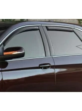 AVS Ventvisor In-Channel Front & Rear Window Deflectors 4pc Smoke Mitsubishi Outlander 2007-2010                                     - 194555 - Image 2