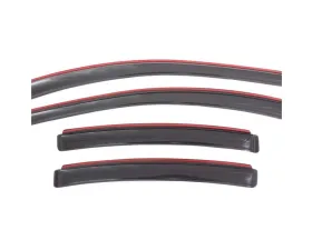 AVS Ventvisor In-Channel Front & Rear Window Deflectors 4pc Smoke Chevrolet Cruze 2011-2015