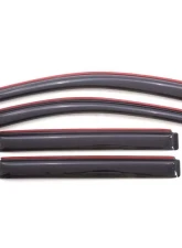 AVS Ventvisor In-Channel Front & Rear Window Deflectors 4pc Smoke Buick Enclave 2008-2017                                     - 194657 - Image 14