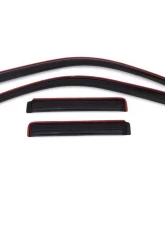 AVS Ventvisor In-Channel Front & Rear Window Deflectors 4pc Smoke Chevrolet Trailblazer 2002-2009                                     - 194733 - Image 16