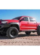 AVS Ventvisor In-Channel Front & Rear Window Deflectors 4pc Smoke Toyota Tacoma Double Cab 2016-2018                                     - 194768 - Image 16