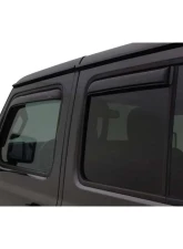 AVS Ventvisor In-Channel Window Deflectors 4pc Smoke Jeep Wrangler Unlimited (4-Door) 2018                                     - 194811 - Image 13