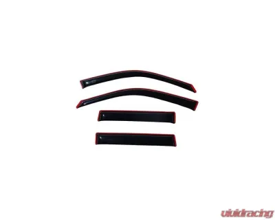 AVS Ventvisor In-Channel Front & Rear Window Deflectors 4pc Smoke Ford Explorer (4 Door) 2002-2010 - 194819