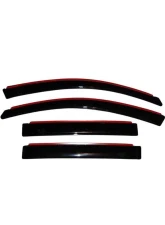 AVS Ventvisor In-Channel Front & Rear Window Deflectors 4pc Smoke Chrysler Pacifica 2004-2008                                     - 194837 - Image 16