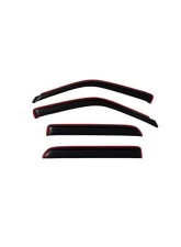 AVS Ventvisor In-Channel Front & Rear Window Deflectors 4pc Smoke Lincoln Blackwood 2002-2003                                     - 194949 - Image 16