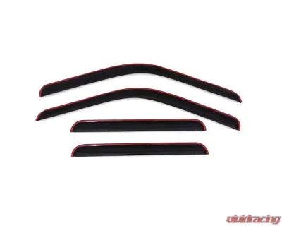 AVS Ventvisor In-Channel Front & Rear Window Deflectors 4pc Smoke Ford F-250 Supercrew 1999-2016 - 194953
