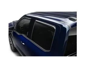 AVS Ventvisor In-Channel Front & Rear Window Deflectors 4pc Smoke Ford F-150 | Raptor 2015-2025
