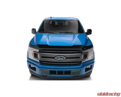 AVS Aeroskin Low Profile Acrylic Hood Shield Smoke Ford F-150 2015-2018 - 322096