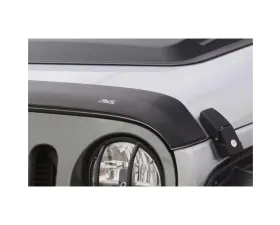 AVS Aeroskin Low Profile Hood Shield Matte Black Jeep Wrangler Unlimited 2007-2018