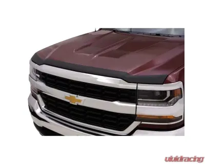 AVS Aeroskin Low Profile Hood Shield Matte Black Chevrolet Silverado 1500 2016-2018 - 377123
