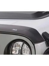 AVS Aeroskin Low Profile Hood Shield Matte Black Jeep Wrangler (JL) 2dr/4dr 2018+                                     - 377156 - Image 8