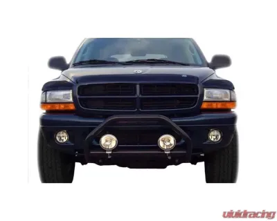 AVS Bugflector Deluxe 3pc Medium Profile Hood Shield Smoke Dodge Dakota 1997-2004 - 45751