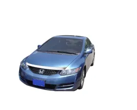 AVS Aeroskin Low Profile Hood Shield Chrome Honda Civic Coupe 2006-2010