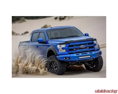AVS Aeroskin Low Profile Hood Shield Chrome Ford F-250 2008-2010 - 622006