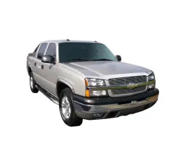 AVS Aeroskin Low Profile Hood Shield Chrome Chevrolet Silverado 1500 2003-2005