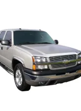 AVS Aeroskin Low Profile Hood Shield Chrome Chevrolet Silverado 1500 2003-2005                                     - 622024 - Image 7