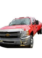 AVS Aeroskin Low Profile Hood Shield Chrome Chevrolet Silverado 2500 2011-2014                                     - 622030 - Image 7