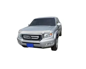 AVS Aeroskin Low Profile Hood Shield Chrome Honda Ridgeline 2006-2014