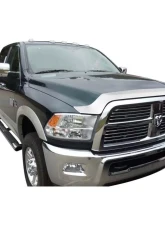 AVS Aeroskin Low Profile Hood Shield Chrome Dodge RAM 2500 2010-2018                                     - 622051 - Image 7