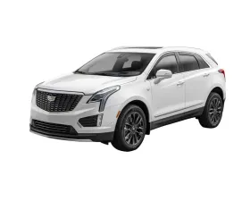 AVS Aeroskin Low Profile Hood Shield Chrome Cadillac XT5 2017-2021