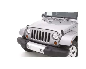 AVS Aeroskin Low Profile Hood Shield Chrome Jeep Wrangler (JL) 2dr/4dr 2018+