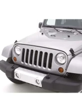 AVS Aeroskin Low Profile Hood Shield Chrome Jeep Wrangler (JL) 2dr/4dr 2018+                                     - 622156 - Image 7