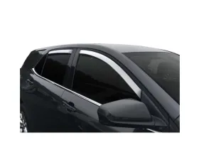 AVS Ventvisor Deflector Chrome Outside Mount 4 pc. Kia Sportage 2017-2020