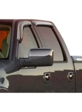 AVS Ventvisor Outside Mount Front & Rear Window Deflectors 4pc Chrome Lincoln Mark LT 2006-2008                                     - 684443 - Image 9