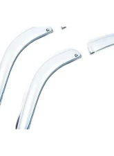 AVS Ventvisor Outside Mount Front & Rear Window Deflectors 4pc Chrome Ford F-150 Supercab 1997-2003                                     - 684808 - Image 8