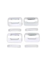 AVS Door Handle Covers (4 Door) 8pc Set Chrome Ford F-150 (No Keypad/Passenger Keyhole) 2004-2014                                     - 685302 - Image 7