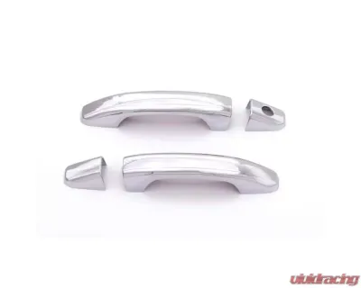 AVS Door Handle Covers (2 Door) 4pc Set Chrome Chevrolet Silverado 1500 2014-2018 - 685414