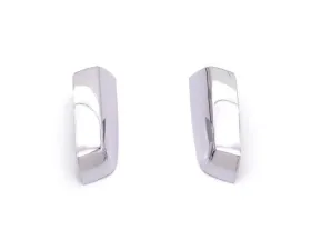 AVS Upper Mirror Covers 2pc Chrome Chevrolet Silverado 1500 2014-2018