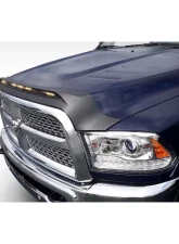 AVS Aeroskin Low Profile Hood Shield w/ Lights Black Dodge Ram 1500 (Excl Sport / Rebel) 2009-2018                                     - 753004 - Image 7