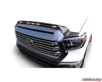 AVS Aeroskin Low Profile Hood Shield w/ Lights Black Toyota Tundra 2014-2019 - 753094