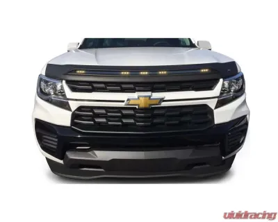 AVS Aeroskin LightShield Hood Shield Black Chevrolet Colorado 2015-2020 - 753113