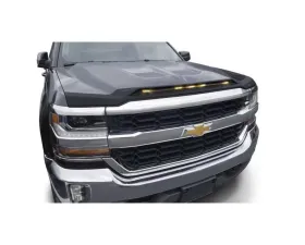 AVS Aeroskin LightShield Hood Shield Black Chevrolet Silverado 1500 2016-2018