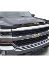 AVS Aeroskin LightShield Hood Shield Black Chevrolet Silverado 1500 2016-2018                                     - 753123 - Image 6