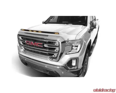 AVS Aeroskin Lightshield Color-Match Hood Protector White Frost Tricoat GMC Sierra 2019-2021 - 753167-G1W