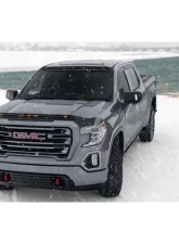 AVS Aeroskin Low Profile Hood Shield w/ Lights Black GMC Sierra 1500 2019                                     - 753167 - Image 15