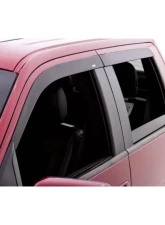 AVS Ventvisor Low Profile Window Deflectors 4pc Matte Black Ford F-250 Supercrew 1999-2016                                     - 774017 - Image 11