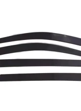 AVS Ventvisor Low Profile Window Deflectors 4pc Matte Black Ford F-150| F-250 | F-350 | Raptor 2017-2025                                     - 774061 - Image 11