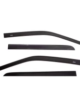 AVS Ventvisor Low Profile Window Deflectors 4pc Matte Black Chevrolet Silverado 1500 Ext Cab 2019+                                     - 774080 - Image 12