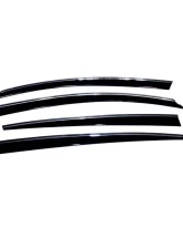AVS Ventvisor Low Profile Deflectors 4pc Smoke w/Chrome Trim Lexus GS300 2006-2012                                     - 794009 - Image 12