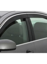 AVS Smoke w/Chrome Trim Low Profile 4pc Ventvisor Deflector Hyundai Santa Fe 2019-2020                                     - 794028 - Image 7